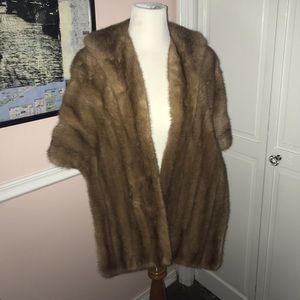 REAL MINK STOLE 🌼IN PERFECT CONDITION🌼